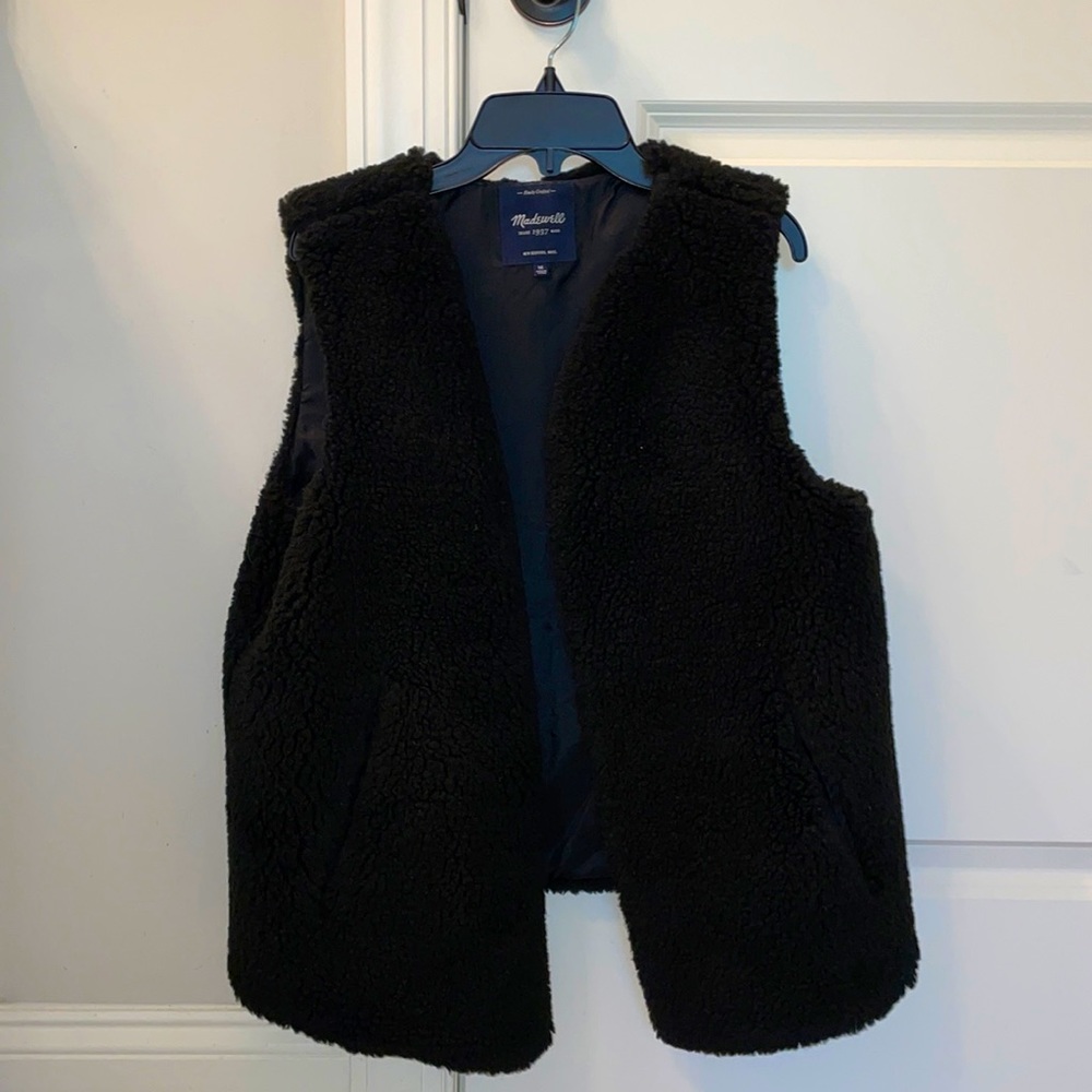 Madewell Fuzzy Vest